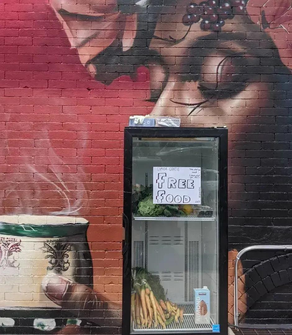 Picture of the fridge